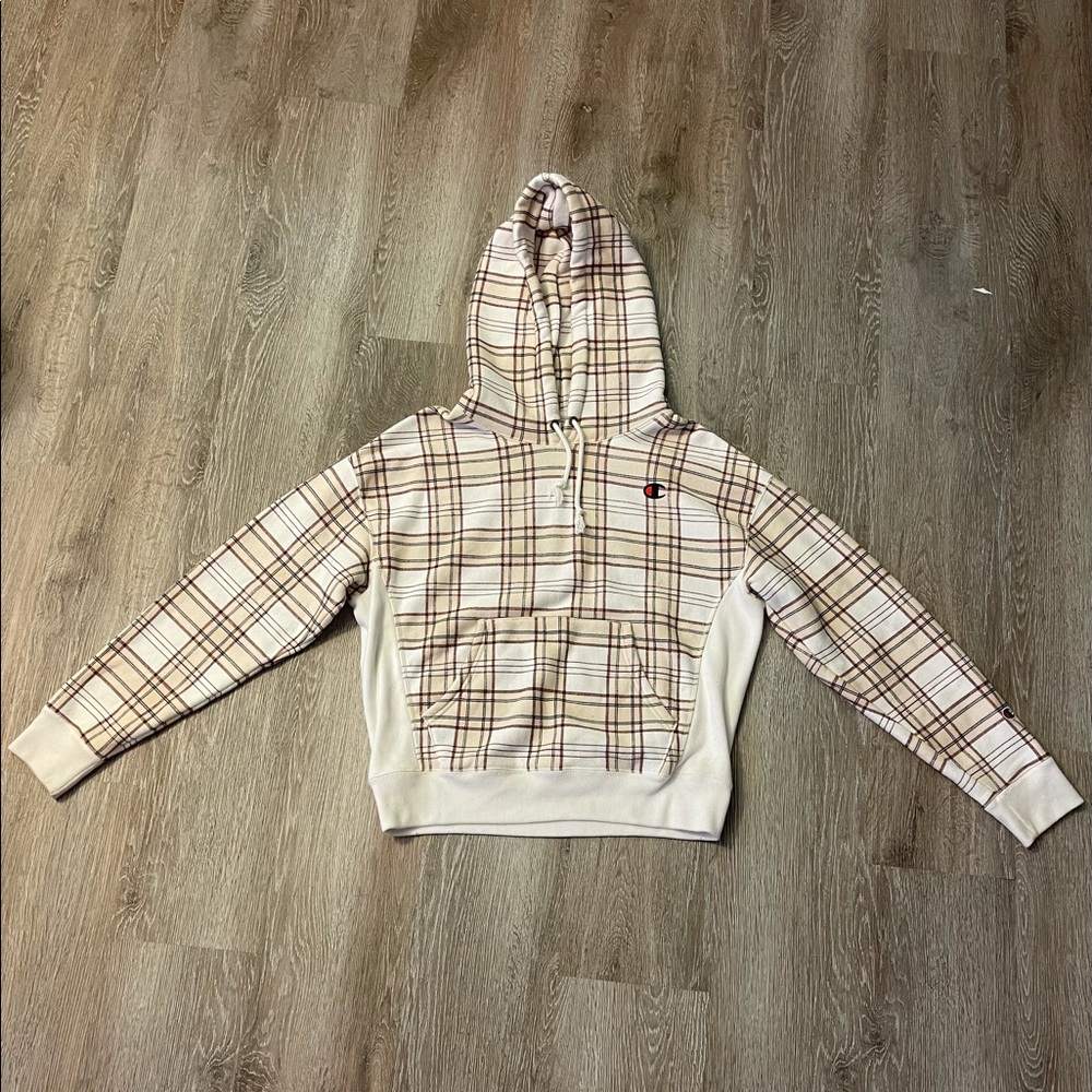 Champion Plaid Hoodie